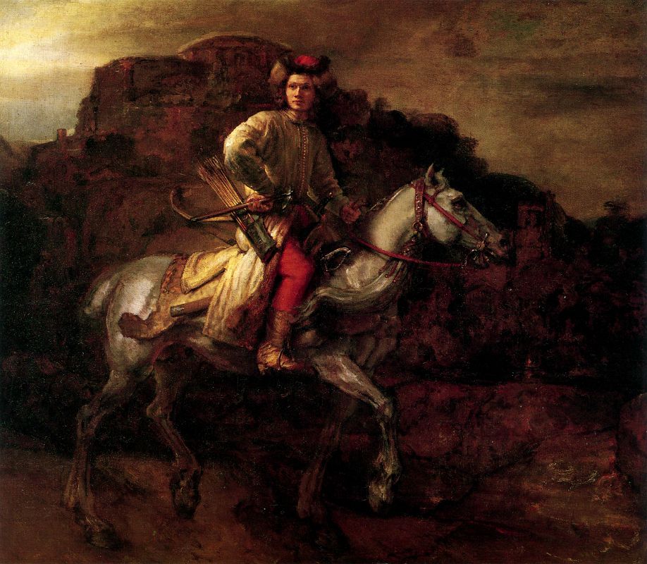 12 The Polish Rider - Rembrandt 1655 Frick Collection New York City